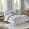 Intelligent Design Carson Reversible Micofiber Comforter Set - Grey Full/Queen